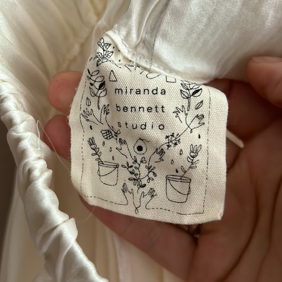 Miranda Bennett Silk Pants sz M - Picture 6 of 11